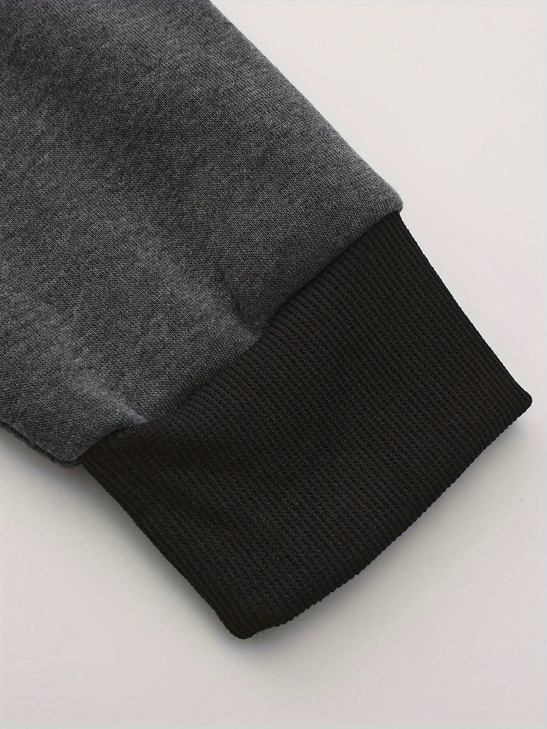Color Block Zip-Up Hoodie