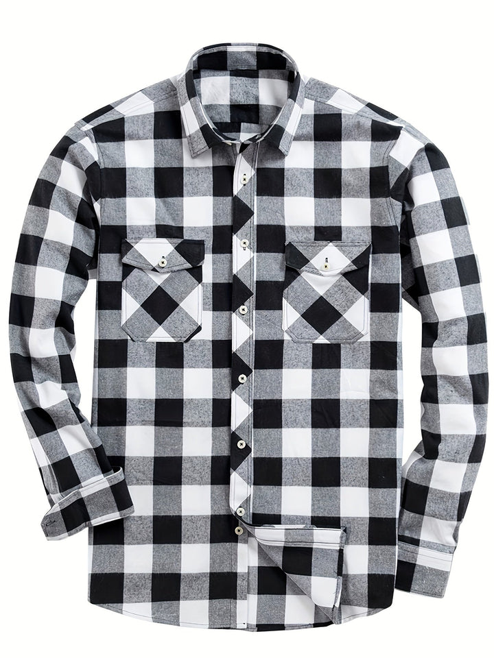 Classic Checked Flannel Shirt