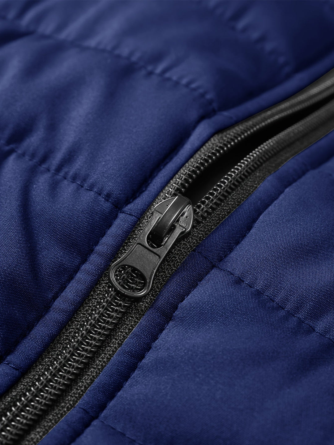 Quilted Stand-Collar Vest