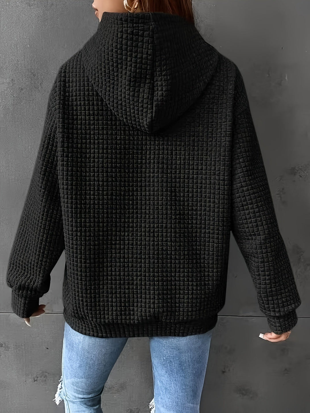 Cozy Textured Hoodie