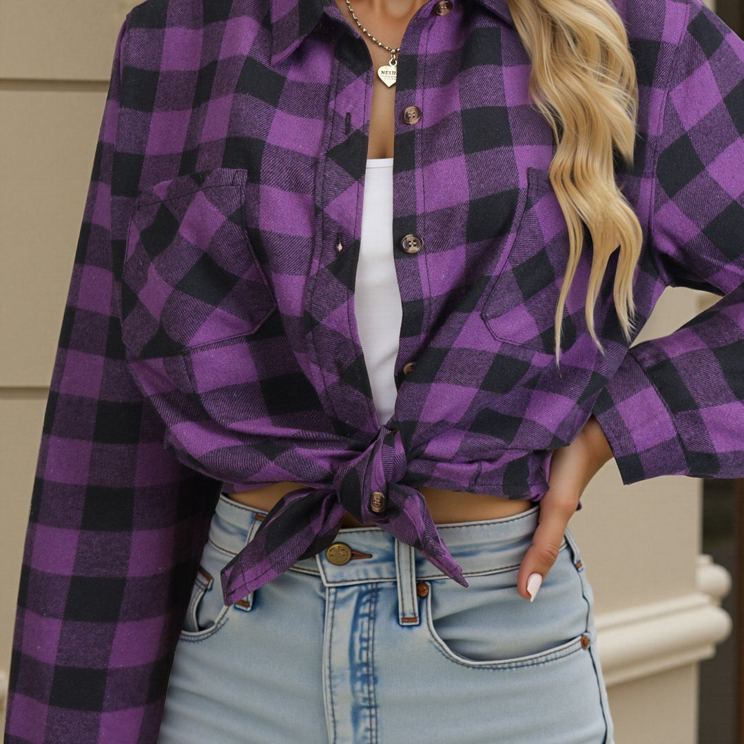Relaxed Buffalo Check Shirt
