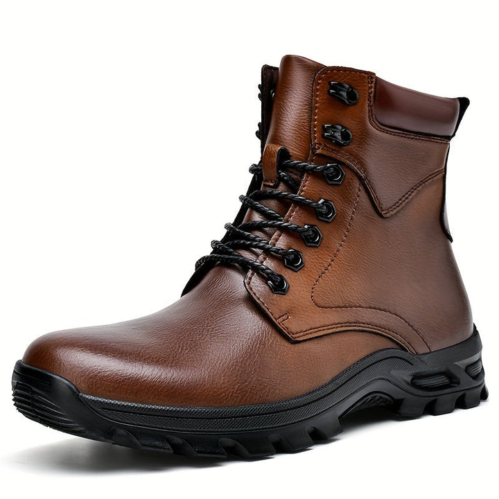Rugged Lace-Up Boots