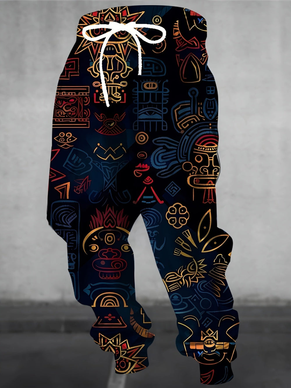 Bold Patterned Joggers