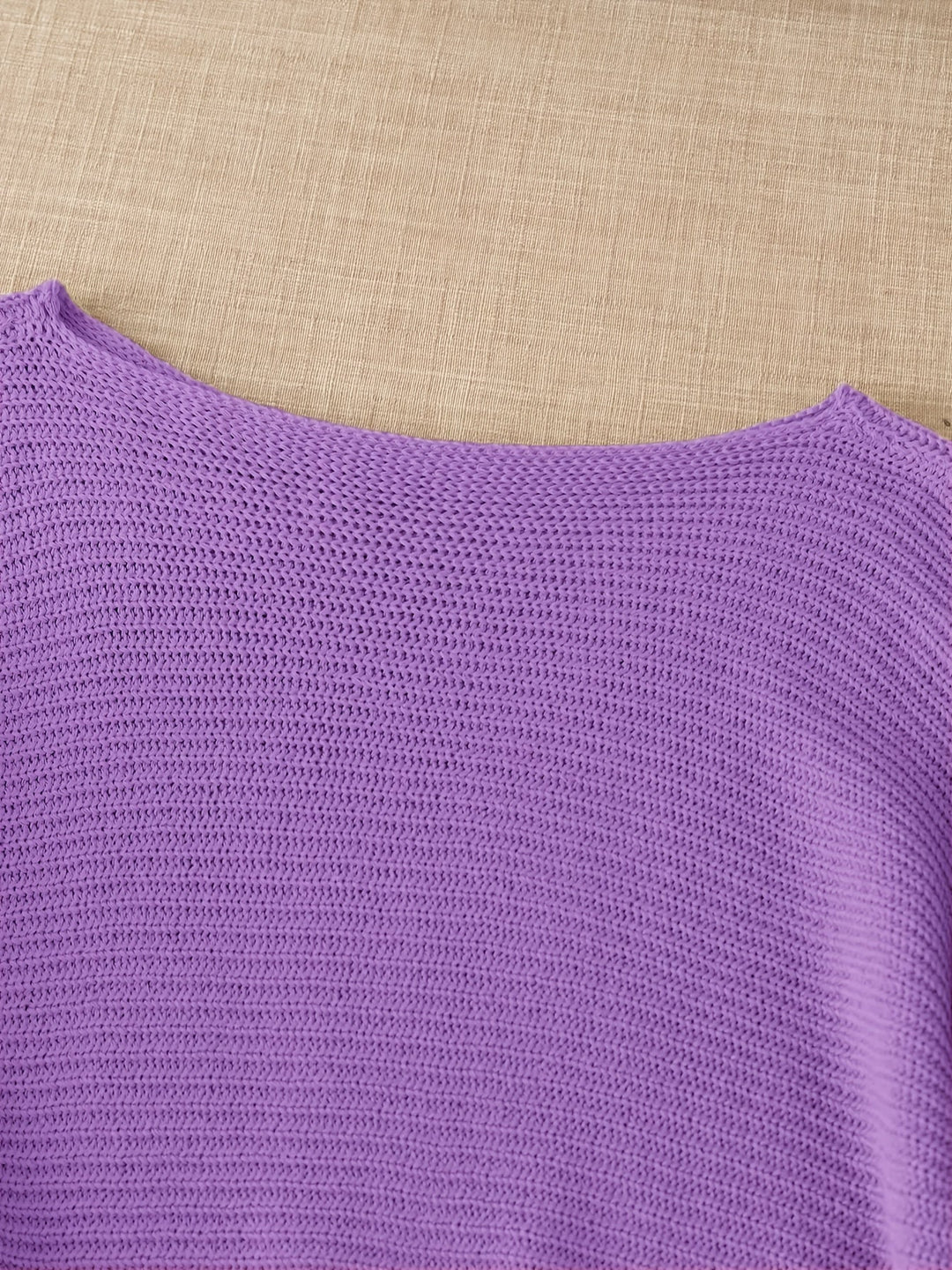 Relaxed Open-Knit Sweater