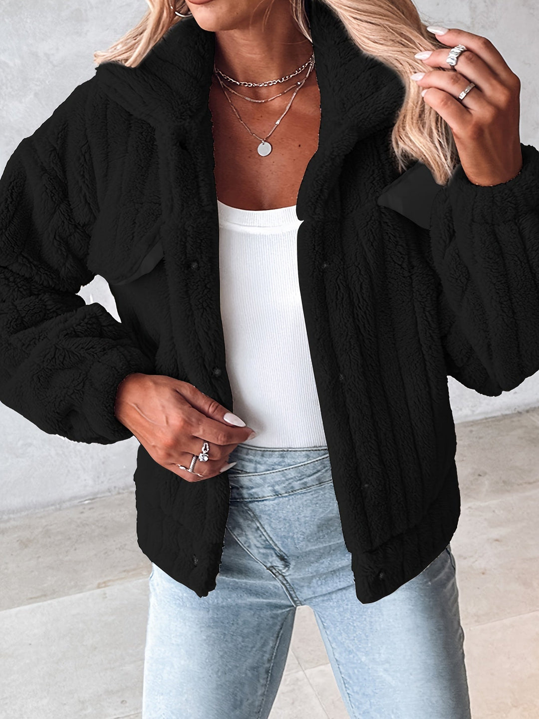 Cozy Textured Jacket
