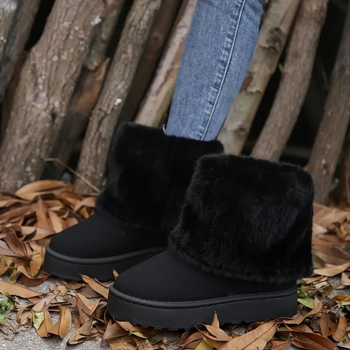 Cozy Platform Winter Boots