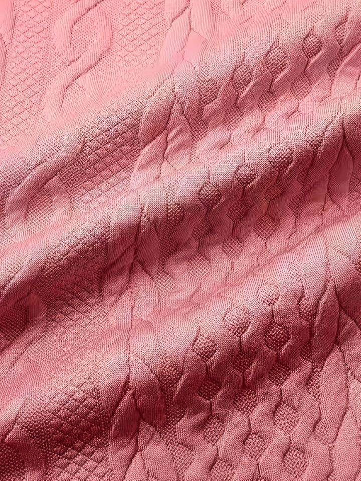 Textured Button-Up Shirt
