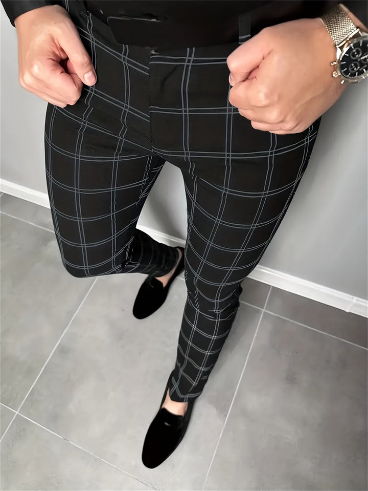 Refined Slim-Fit Pants