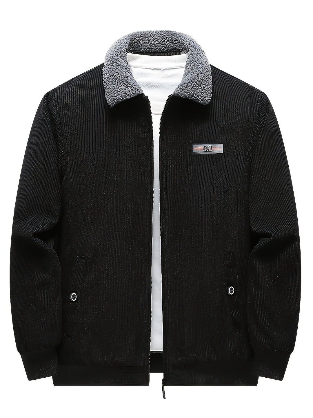 Cozy-Lined Workwear Jacket