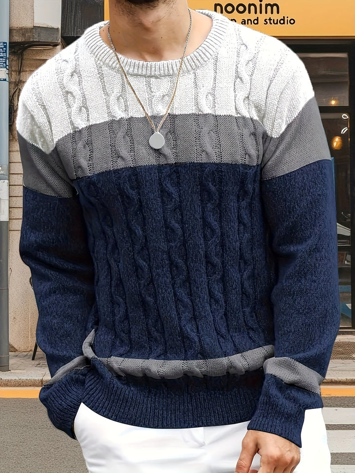Classic Cable-Knit Sweater