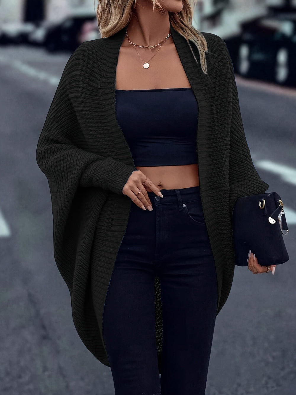 Longline Cardigan for Fall and Winter
