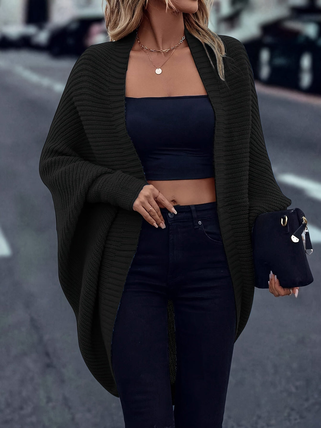 Longline Cardigan for Fall and Winter