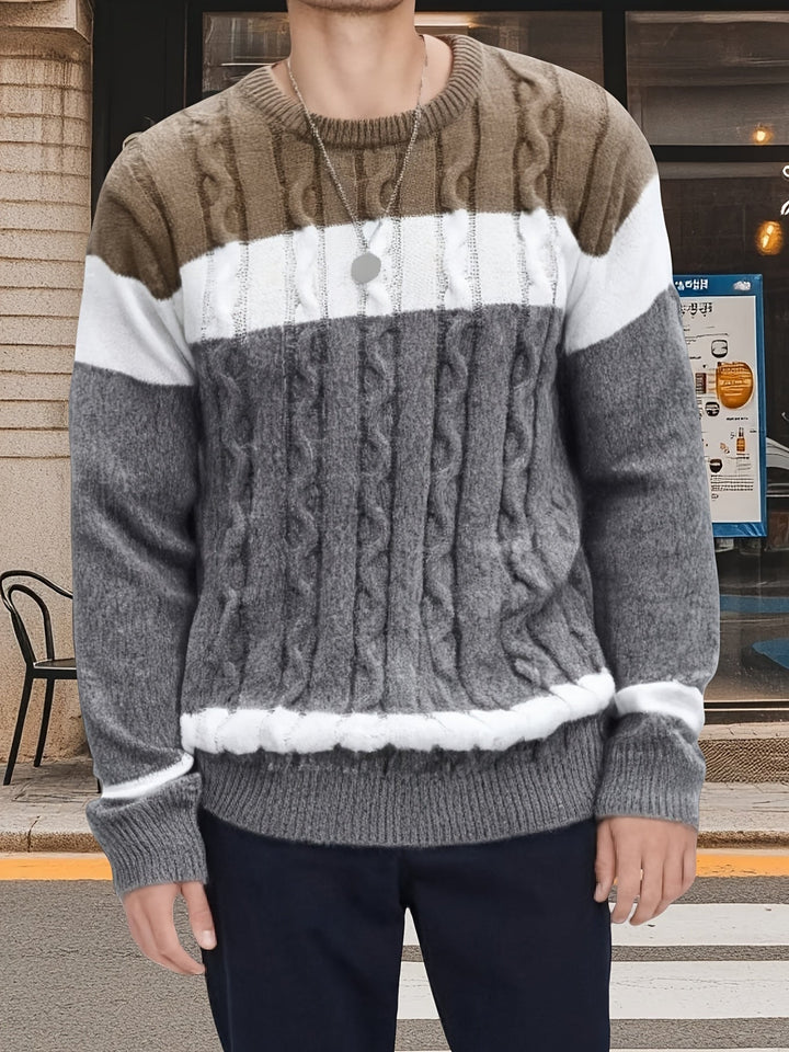 Classic Cable-Knit Sweater