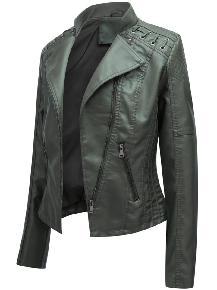 Sleek Moto Jacket