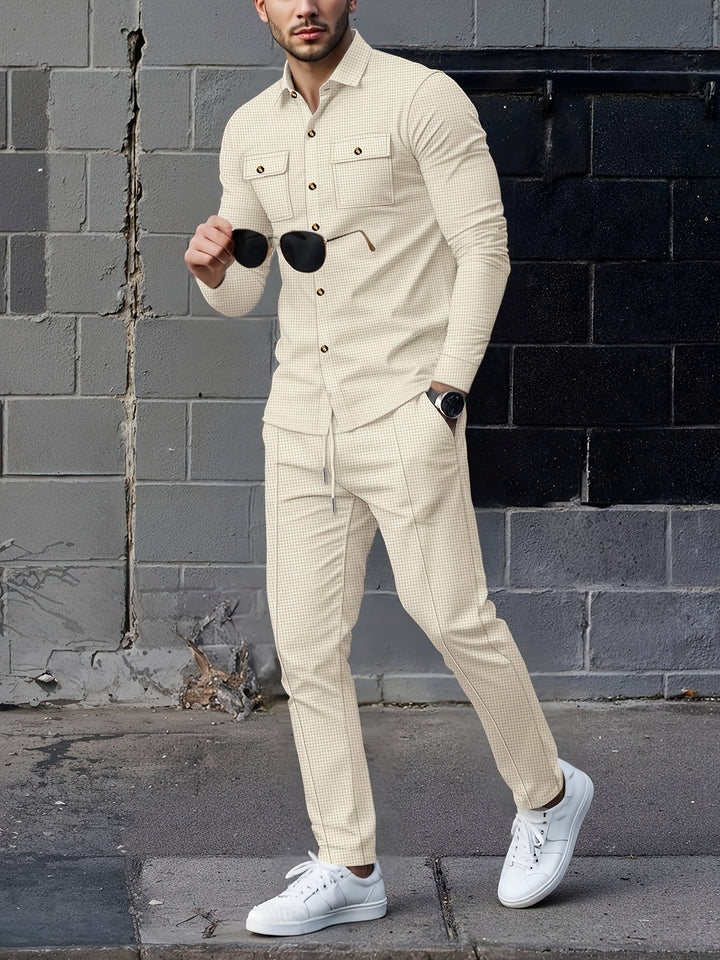 Refined Casual Two-Piece Set