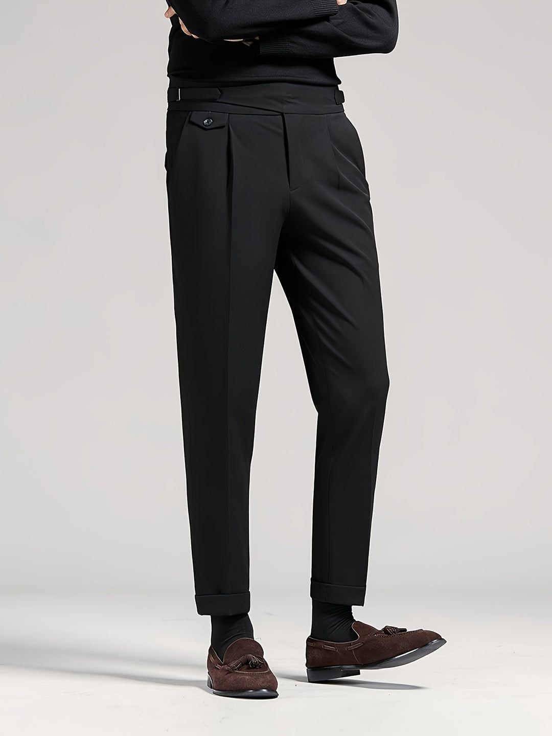 Tailored Pleated Pants