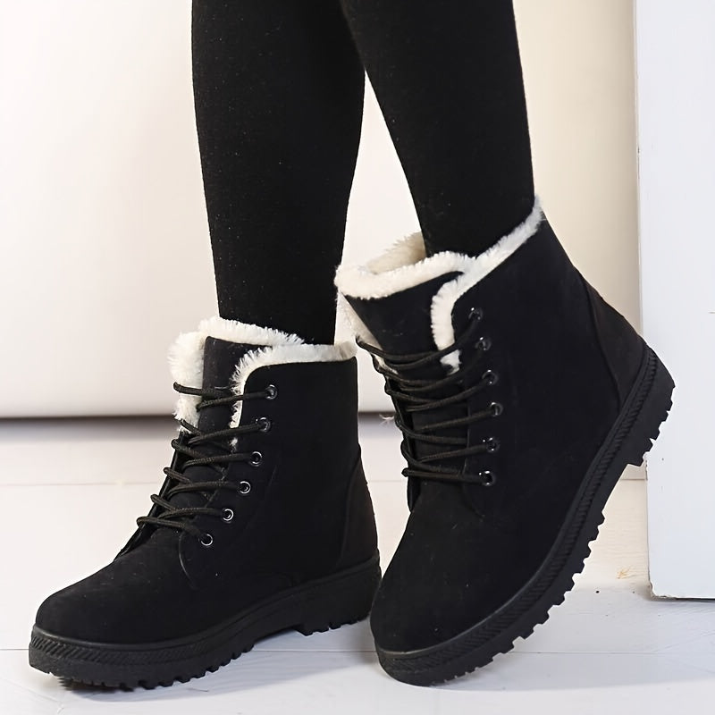 Lace-Up Ankle Boots