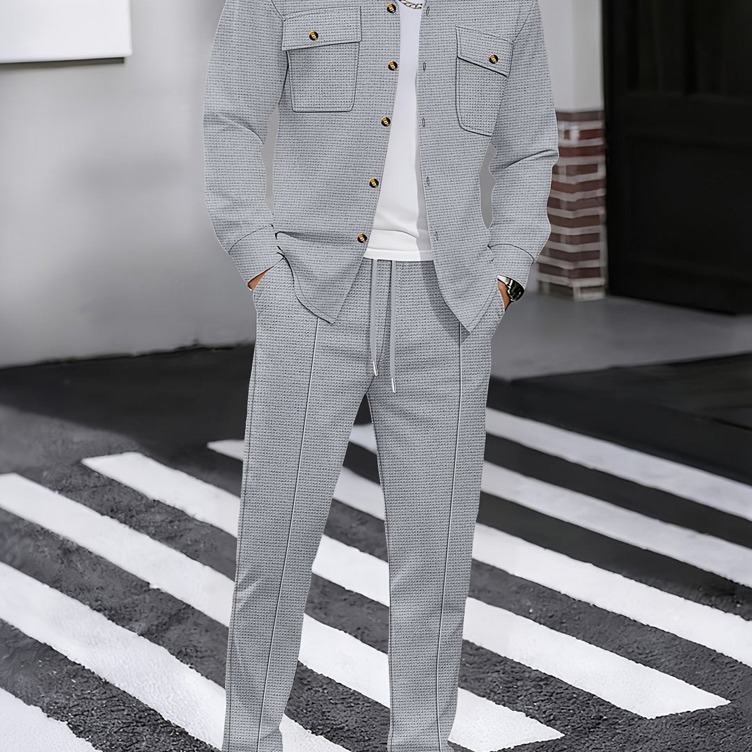 Refined Casual Two-Piece Set