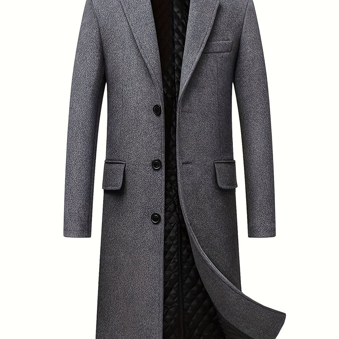 Refined Long Overcoat