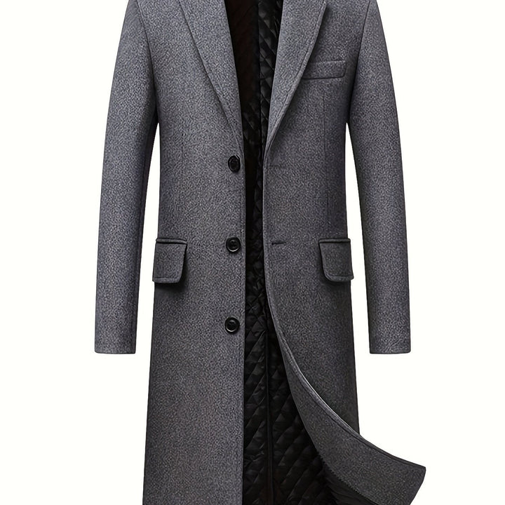 Refined Long Overcoat
