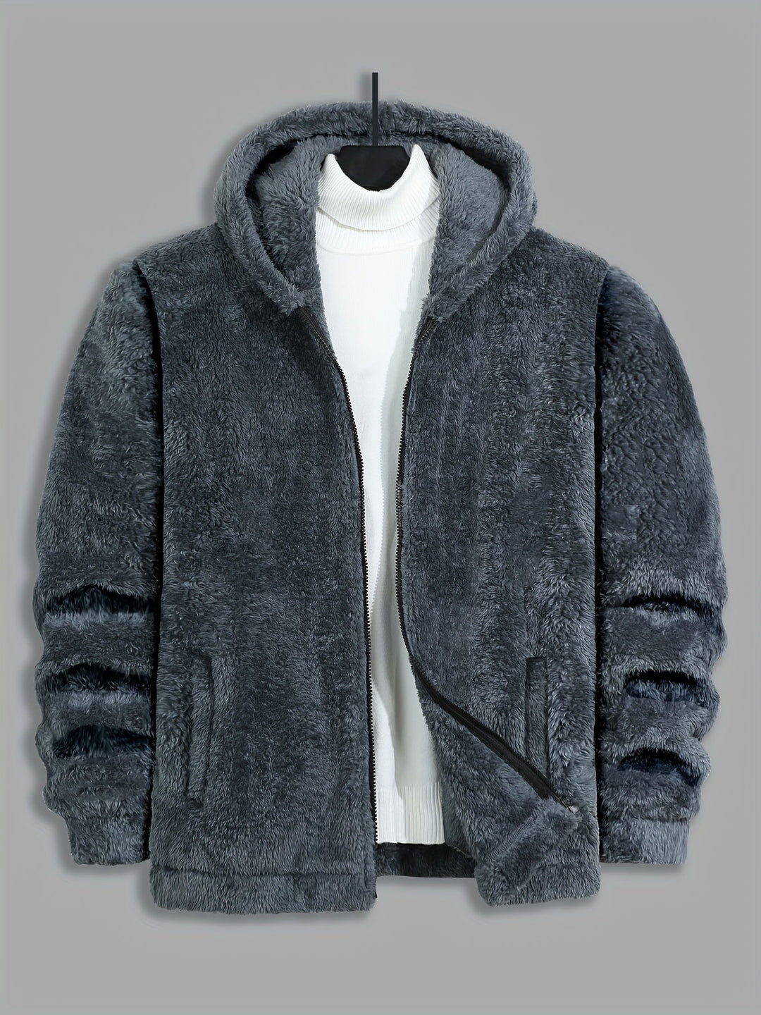 Cozy Hooded Zip Jacket