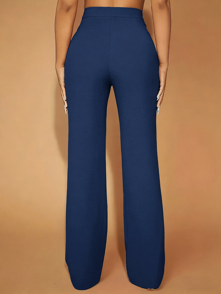 High-Waist Wide-Leg Pants