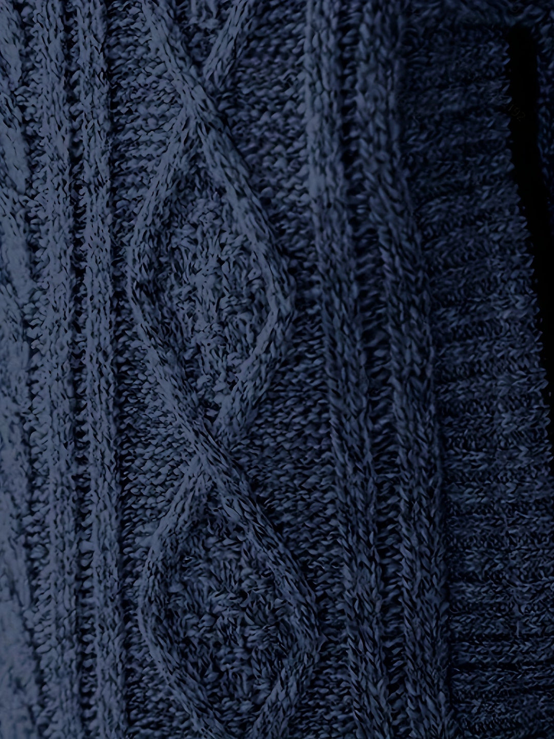 Textured Full-Zip Cardigan