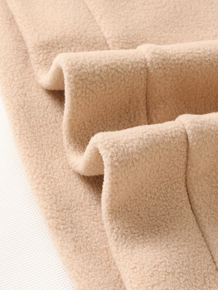 Zip-Detail Mock-Neck Sweater