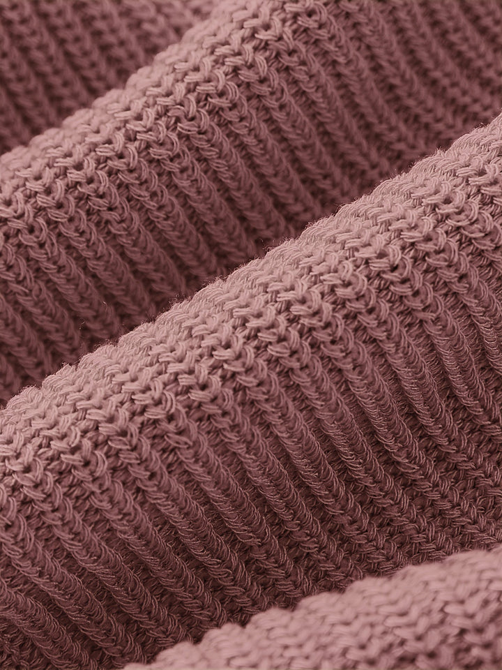 Relaxed Open-Knit Sweater