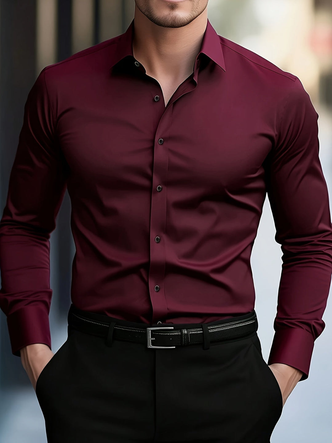 Tailored Long Sleeve Shirt