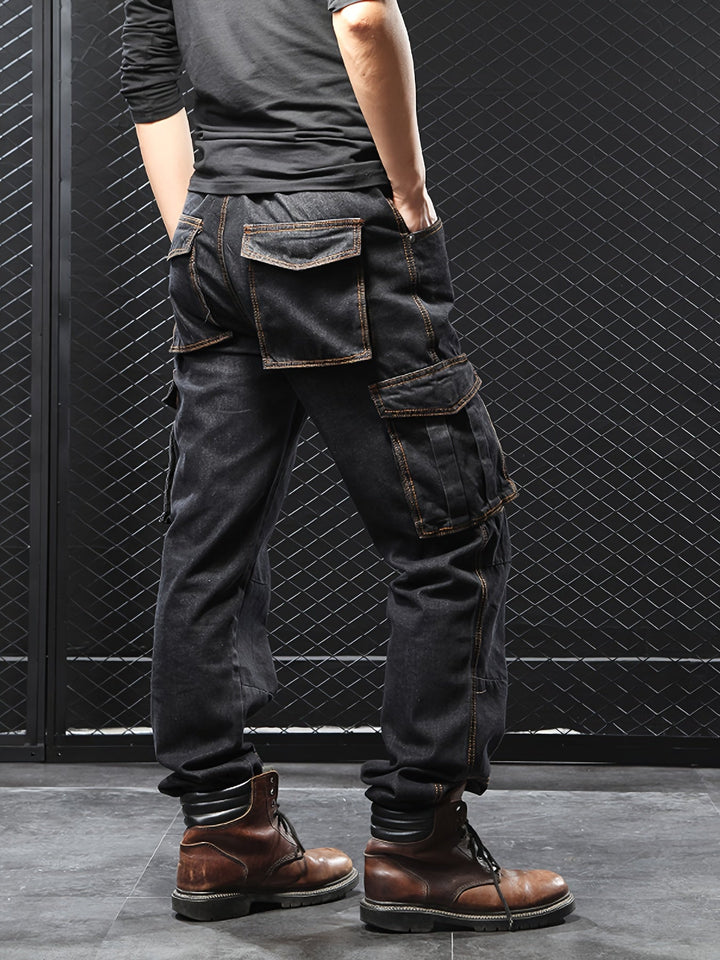 Rugged Multi-Pocket Cargo Pants
