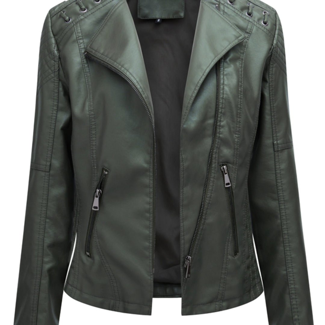 Sleek Moto Jacket