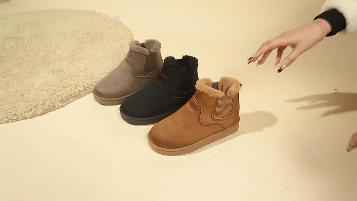 Cozy Platform Ankle Boots