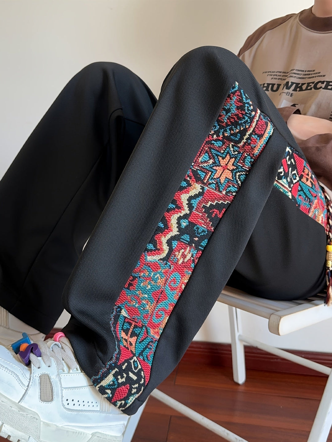 Wide-Leg Heritage Pants