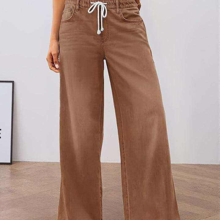 Relaxed Wide-Leg Pants