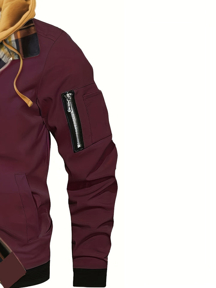 Hooded Warm-Lined Zip Jacket