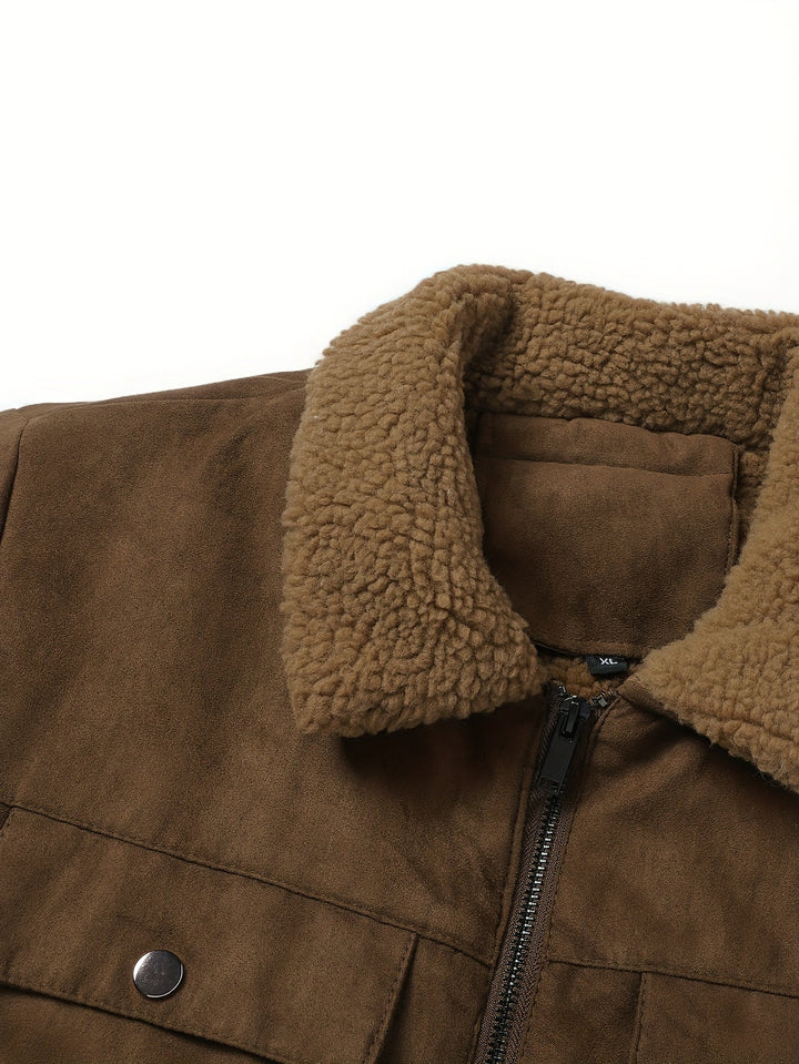 Fleece-Lined Winter Jacket