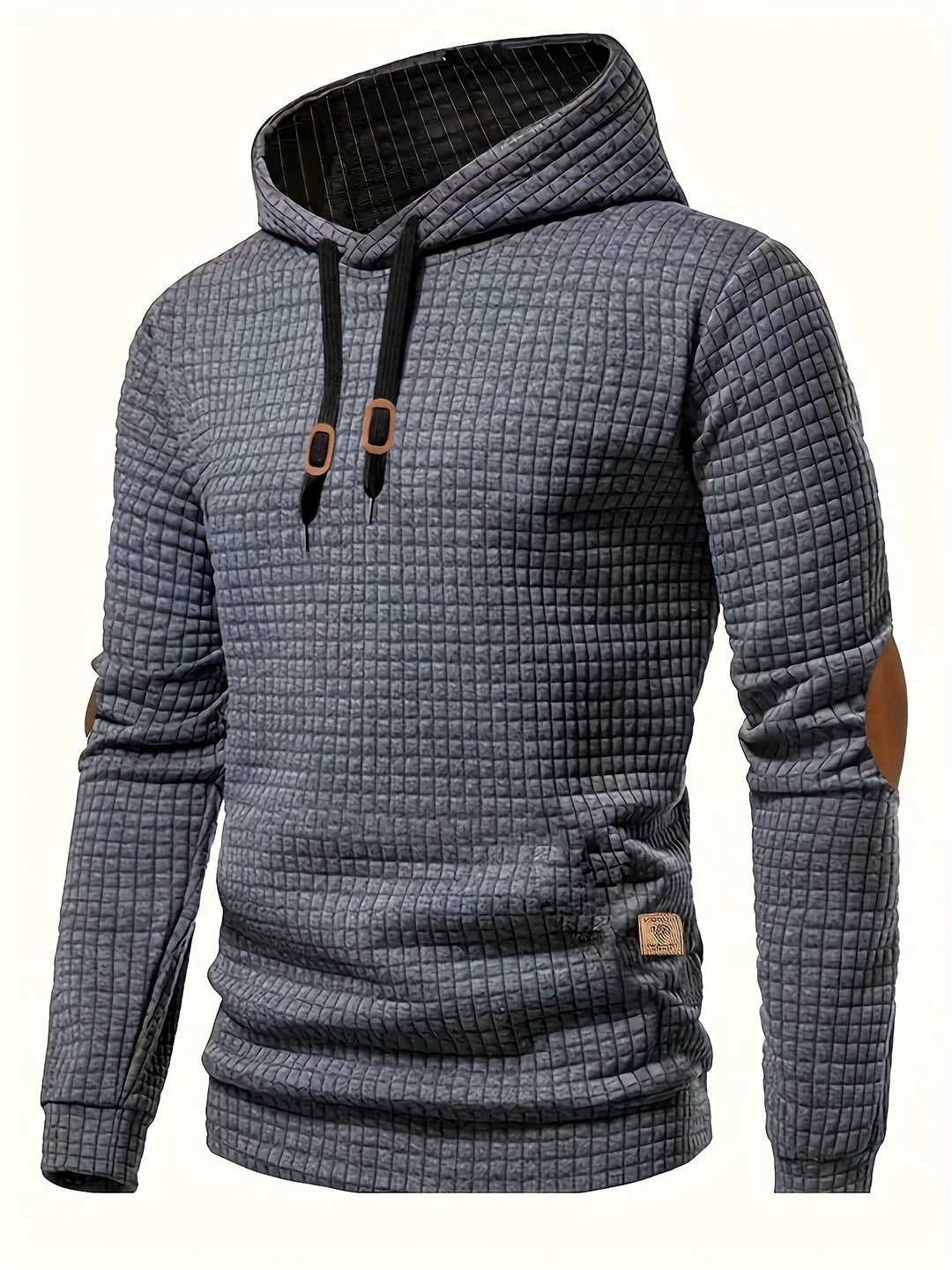 Textured Hooded Sweatshirt