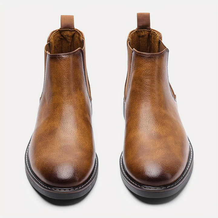 Refined Slip-On Chelsea Boots