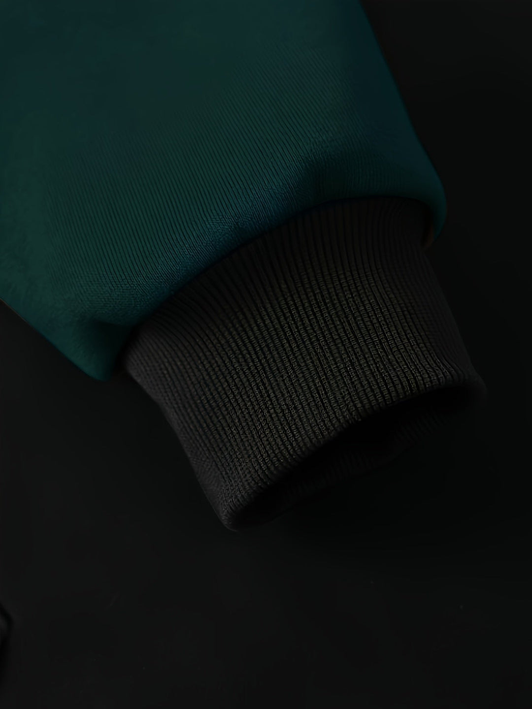 Color Block Zip-Up Hoodie