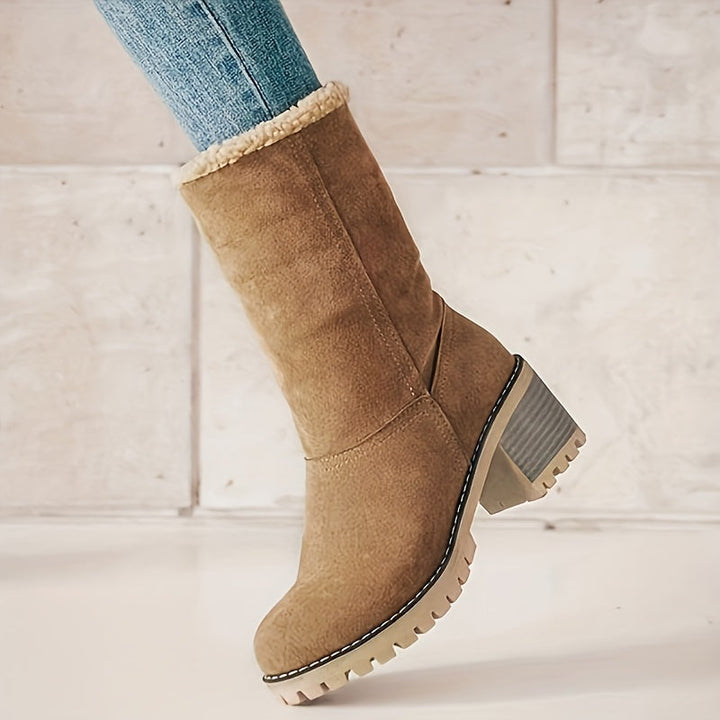 Cozy Cuffed Ankle Boots