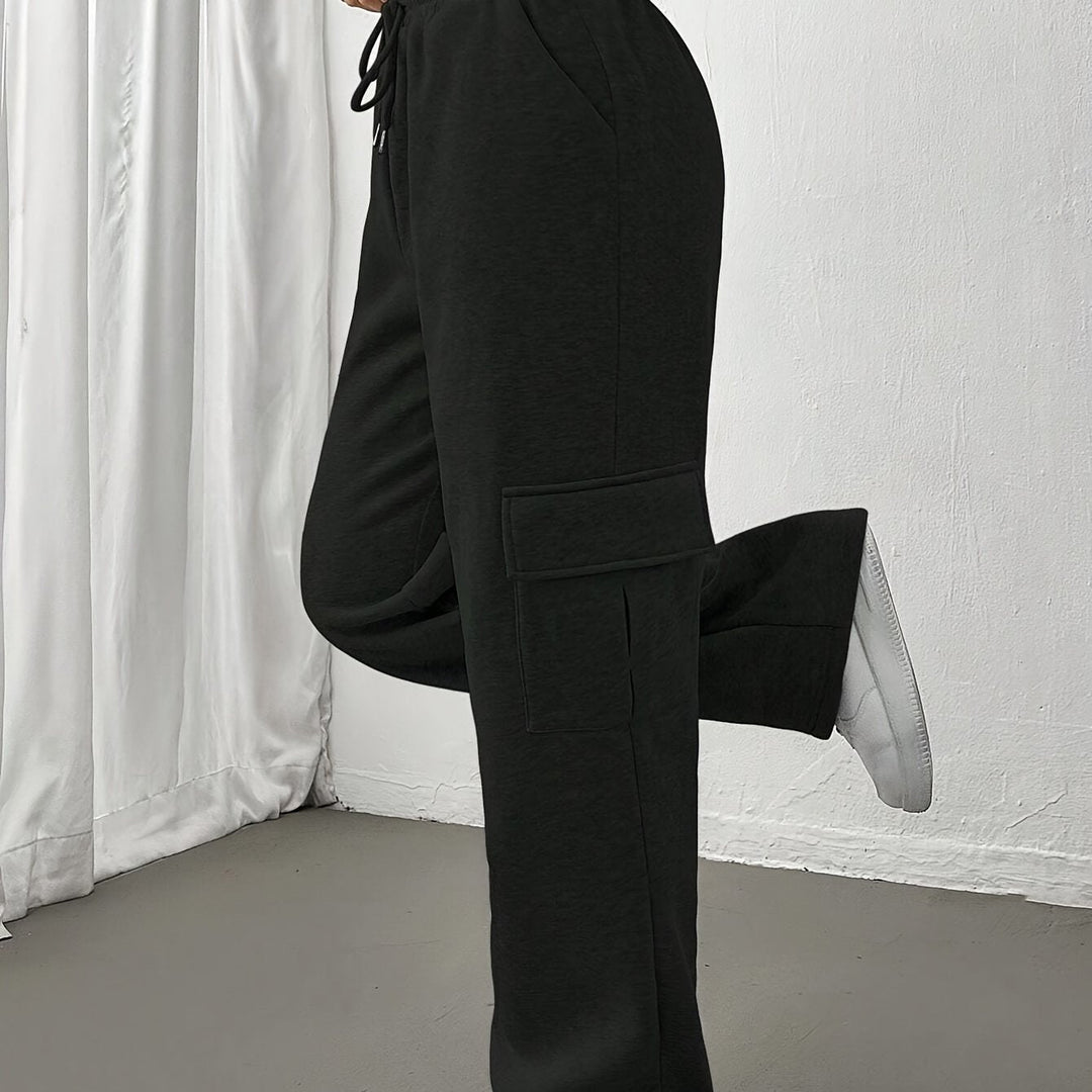 Relaxed Cargo Sweatpants