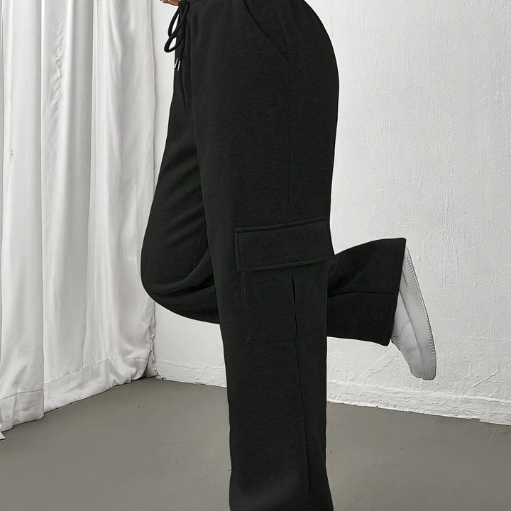 Relaxed Cargo Sweatpants