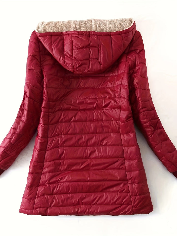 Quilted Longline Coat