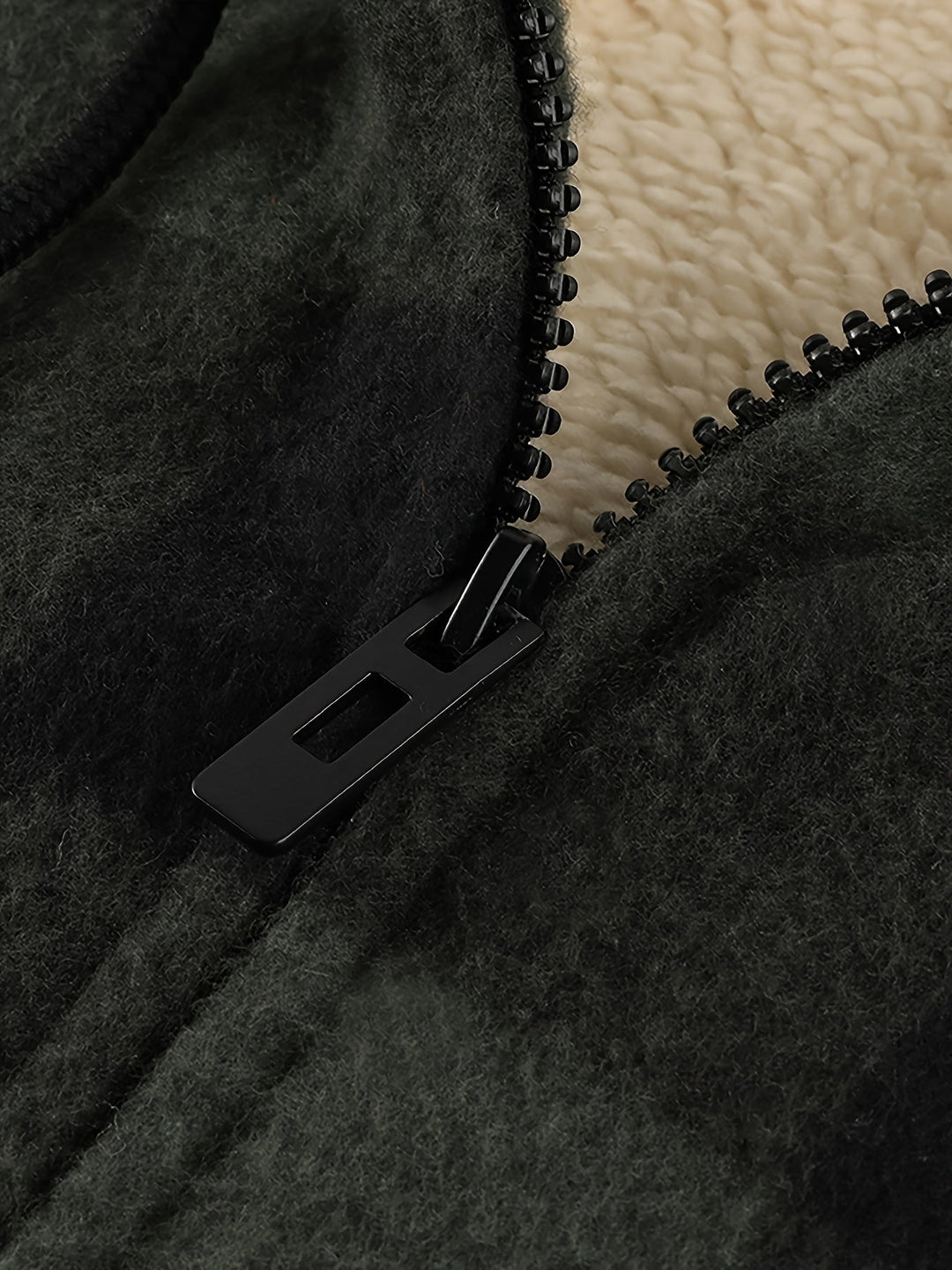 Cozy Hooded Zip-Up Jacket