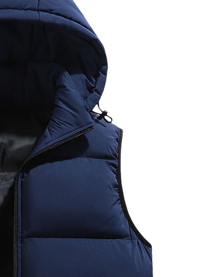 Insulated Hooded Vest