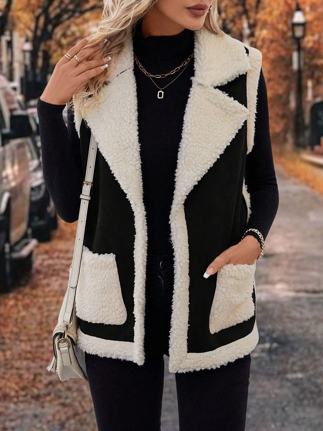 Cozy Lapel Vest