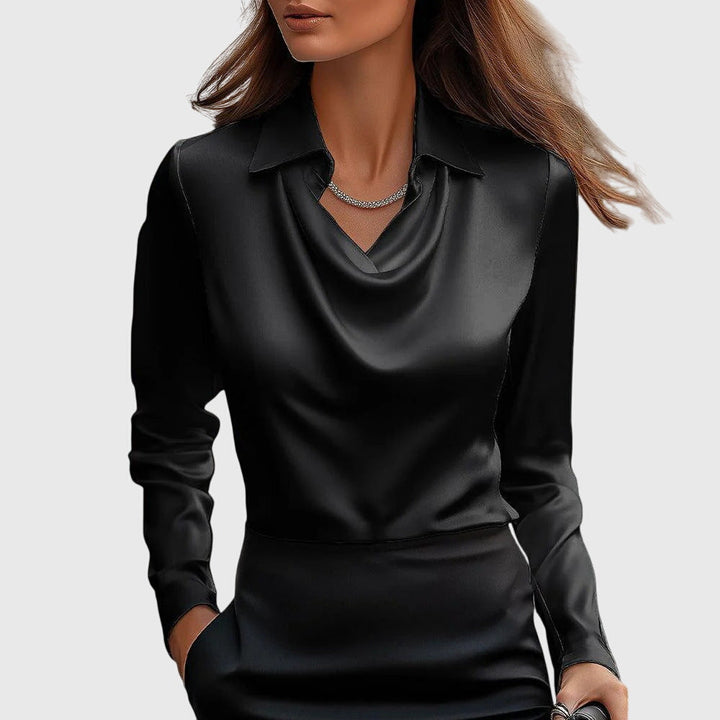 Draped Elegant Blouse