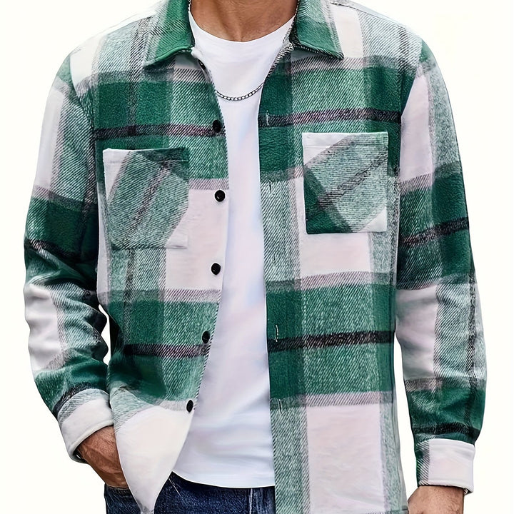 Rugged Check Overshirt