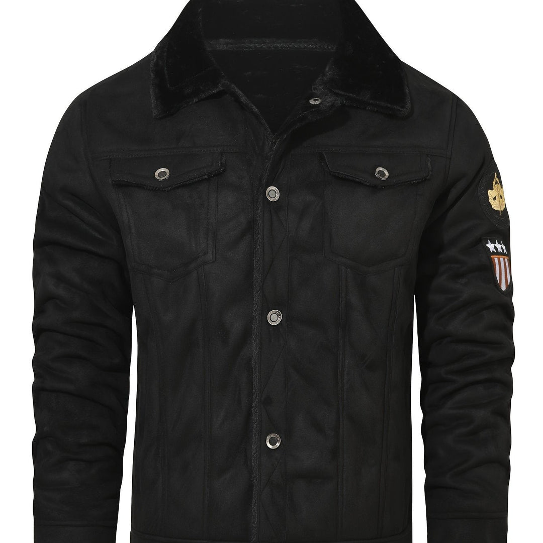 Fleece-Lined Trucker Jacket